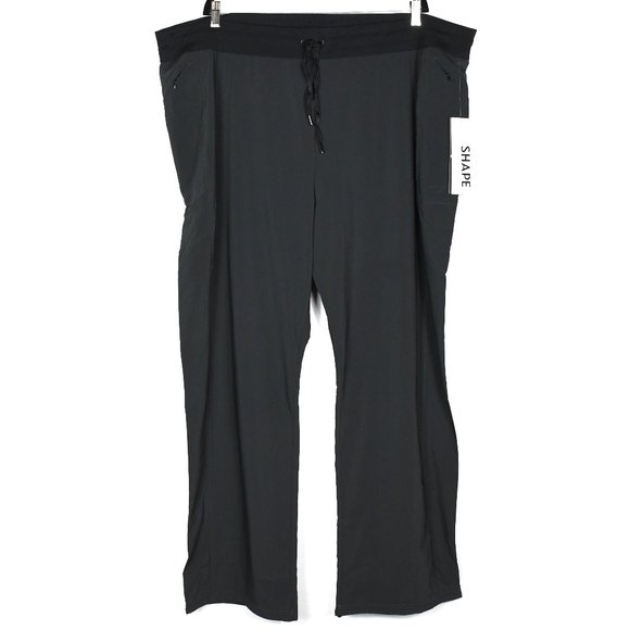 Shape Jetset Woven Exercise Workout Pants 3X - Picture 2 of 5